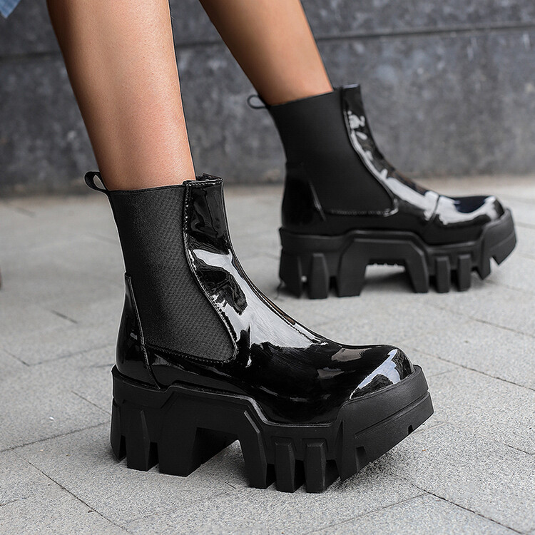womens-patent-pu-high-heel-platform-mid-calf-boots